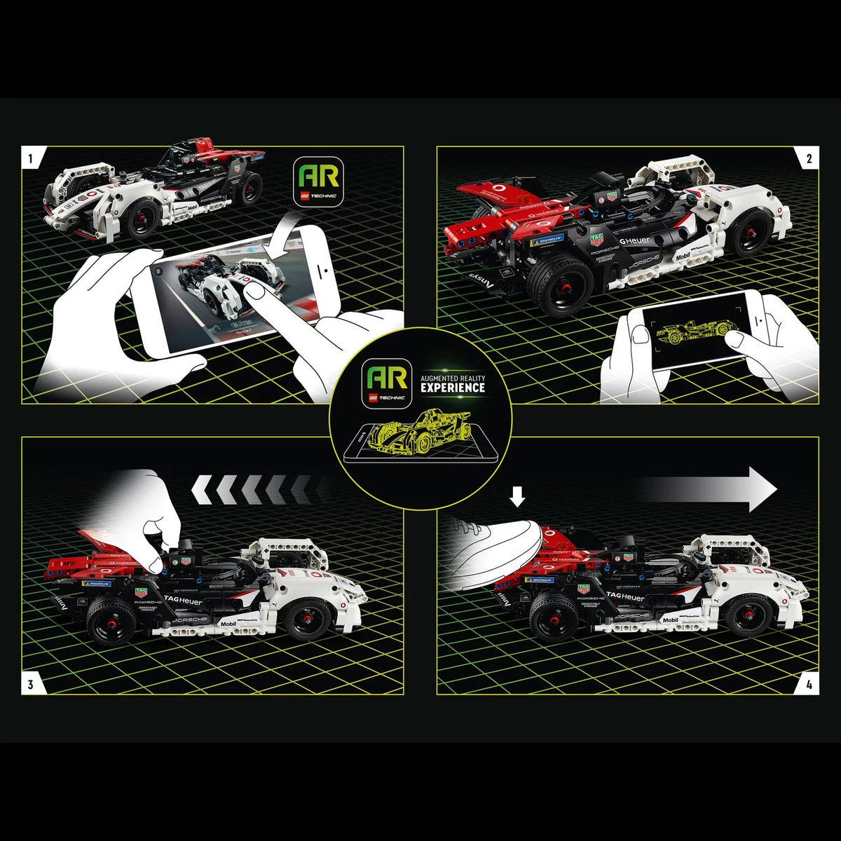Pull Back Toy Racing Car Model Building Kit L127384