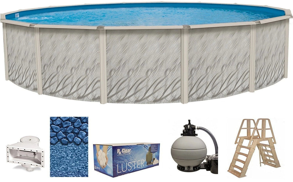 15' Round 52 Wall Above-Ground Swimming Pools C88052