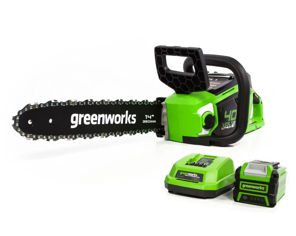 40V 14 Brushless Chainsaw with 2.5 Ah Battery & Charger T556