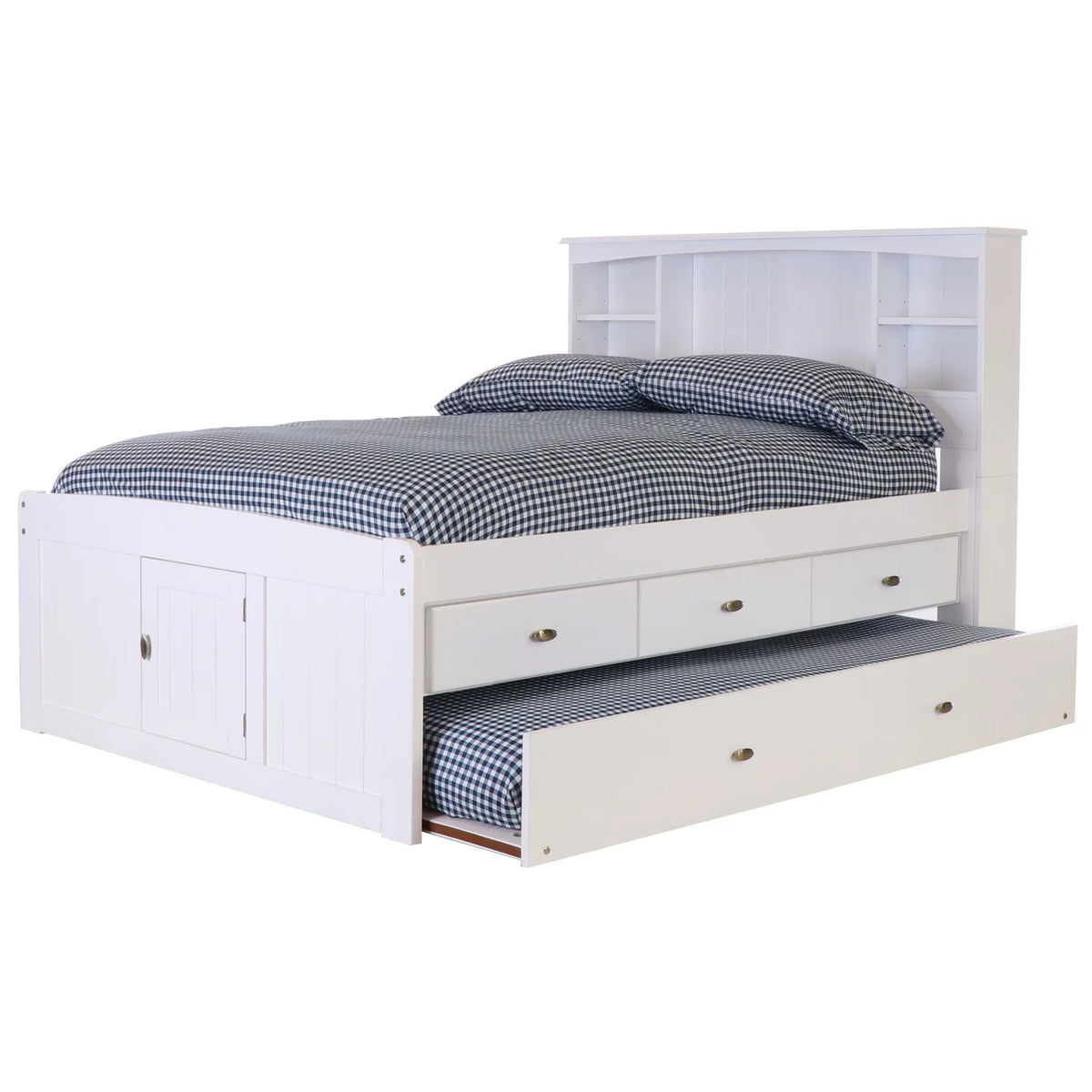 Solid Pine Bookcase Bed G250747