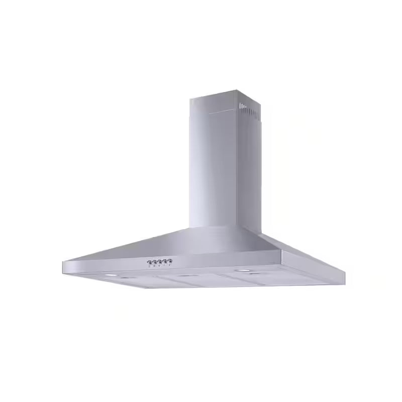 36 in. 350CFM Convertible Wall Mount Range Hood in Stainless Steel E3040