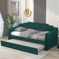 Upholstered Twin Daybed with Trundle P688