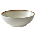 Stoneware Salad Bowl 30 cm Cream F589390