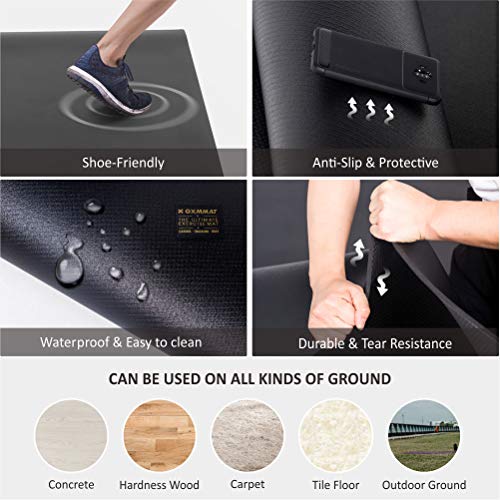 Extra Wide Large 7mm Thick Exercise Mat W34253