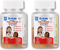 Chewable Acetaminophen for Kids Ages 2-11, Orange Vanilla Flavor, 24 Count (Pack of 2) Z50494