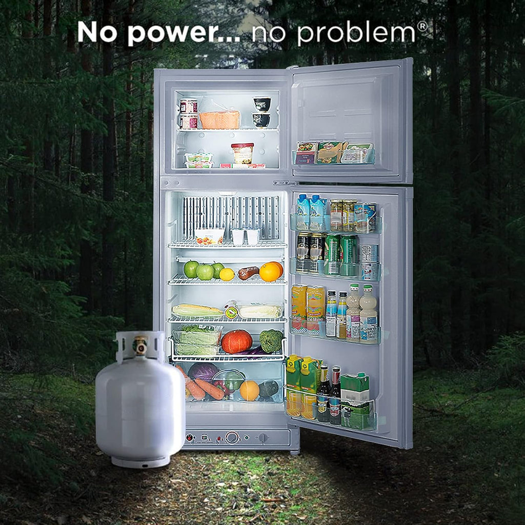 6.1 Cu.ft White Propane Refrigerator with Freezer Z394