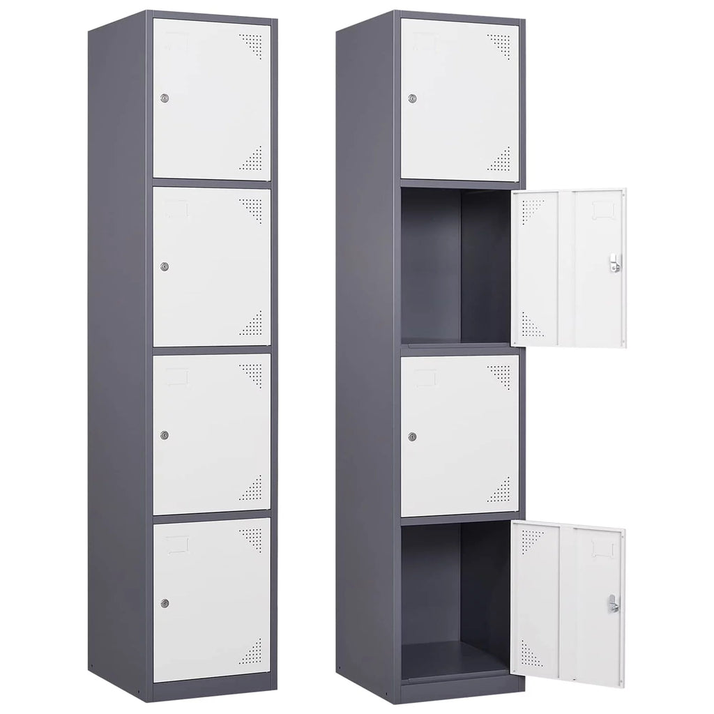 Metal 4 Door Storage Locker Q192101