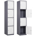 Metal 4 Door Storage Locker Q192101