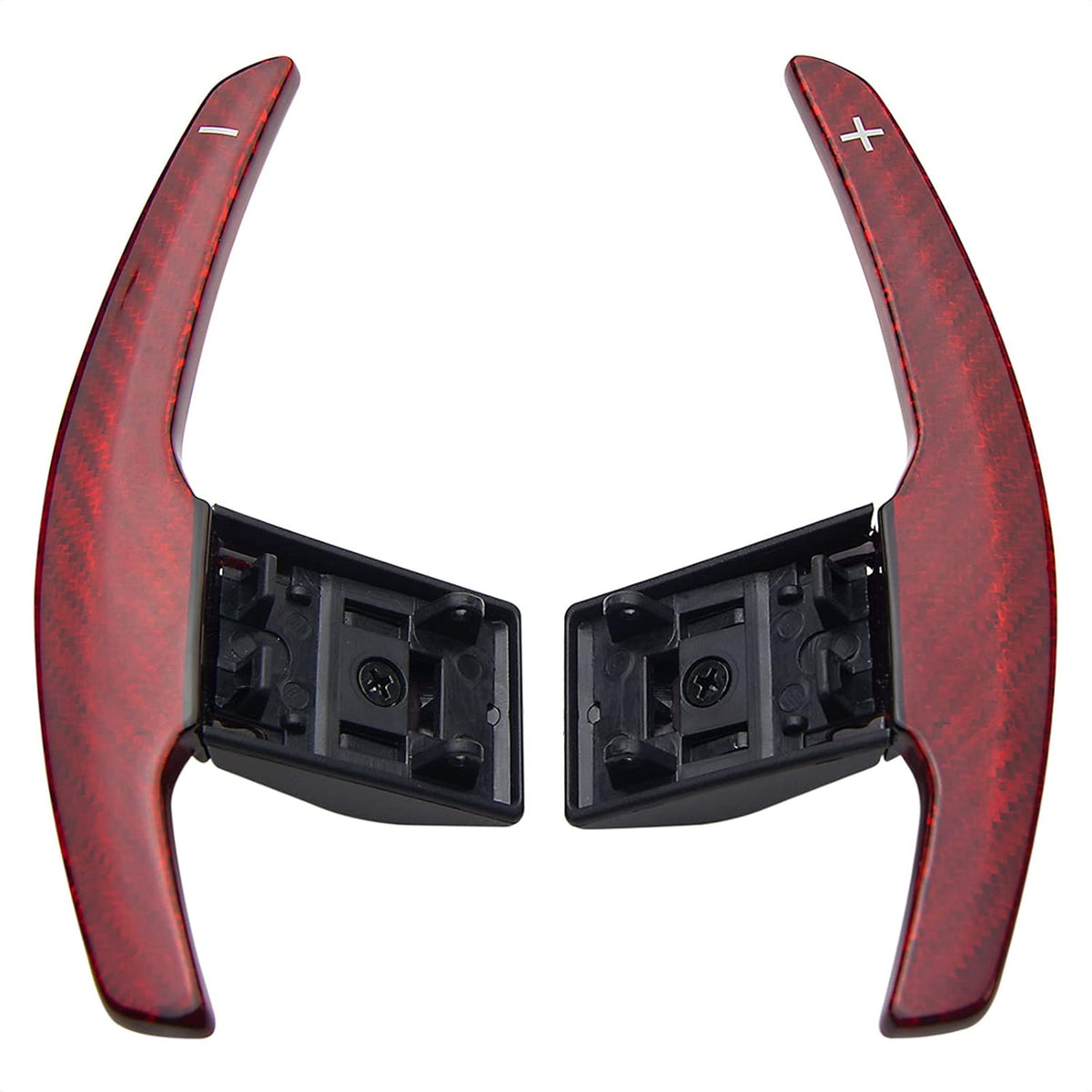 Real Carbon Fiber Steering Wheel Shift Paddle Extended Shifter Trim Cover M219768