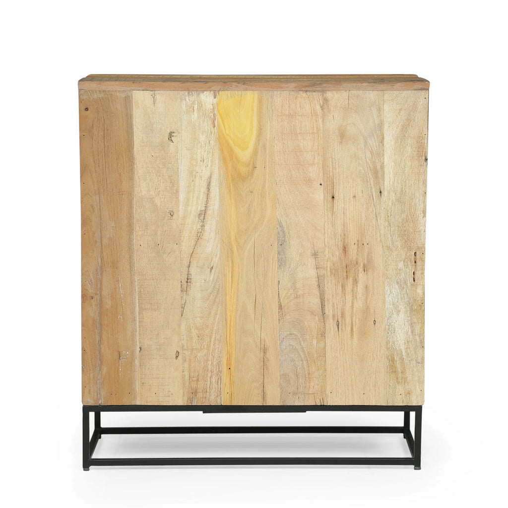 Handcrafted Wooden 2 Door Cabinet J3179