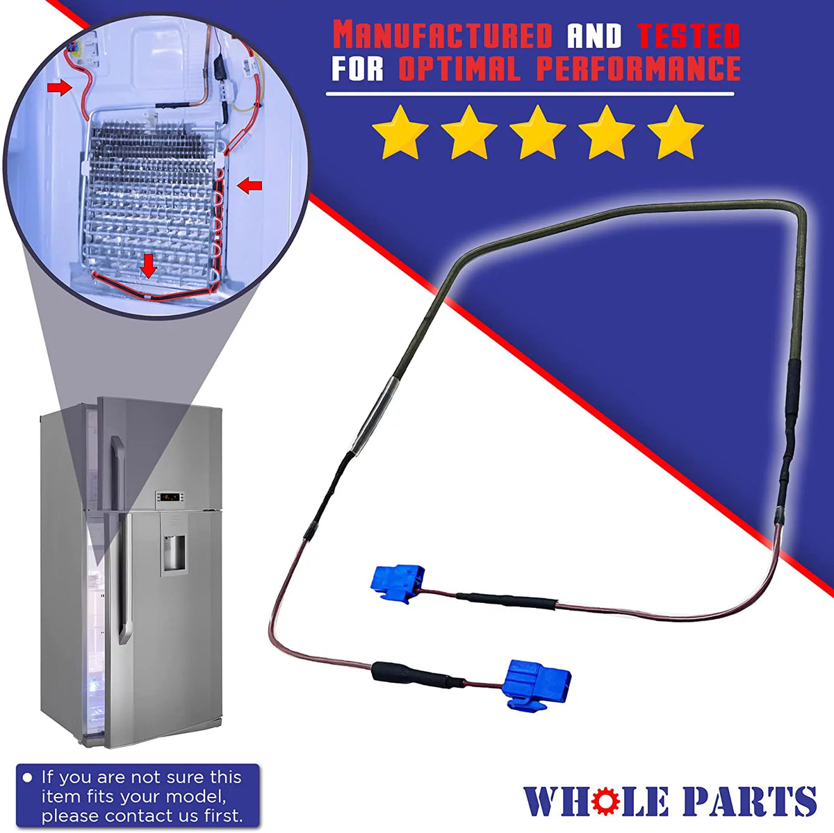 Refrigerator Defrost Heater Assembly S39991