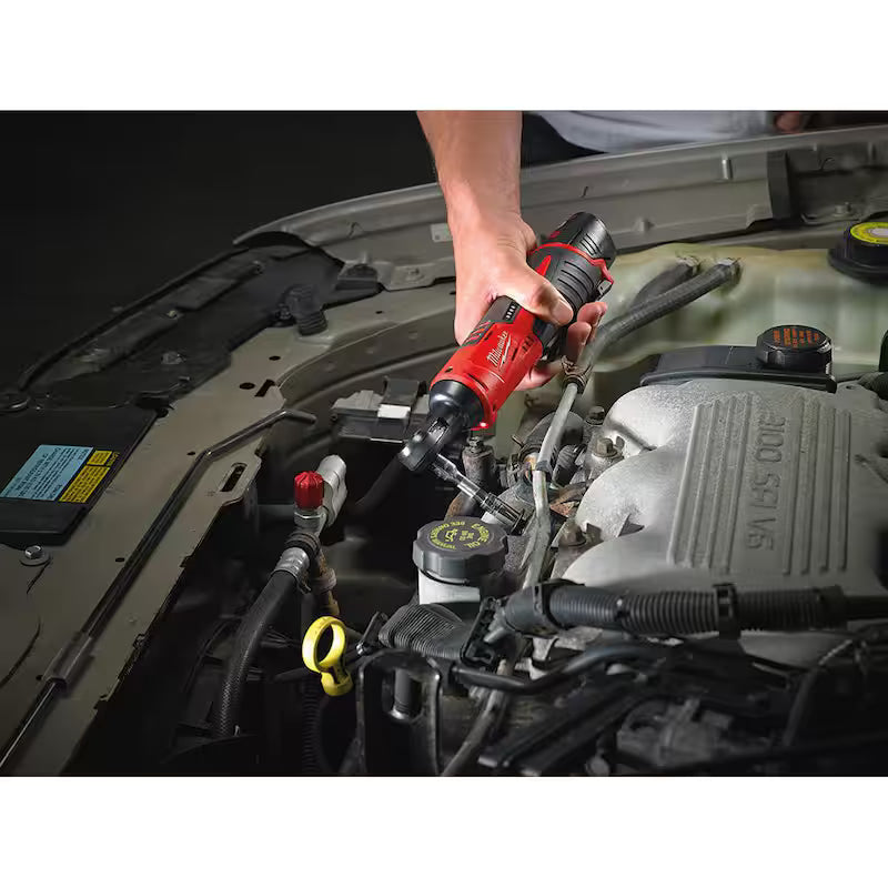 12V Cordless 1/4 in. and 3/8 in. Ratchet Combo Kit with 2.0Ah Batteries Q2417