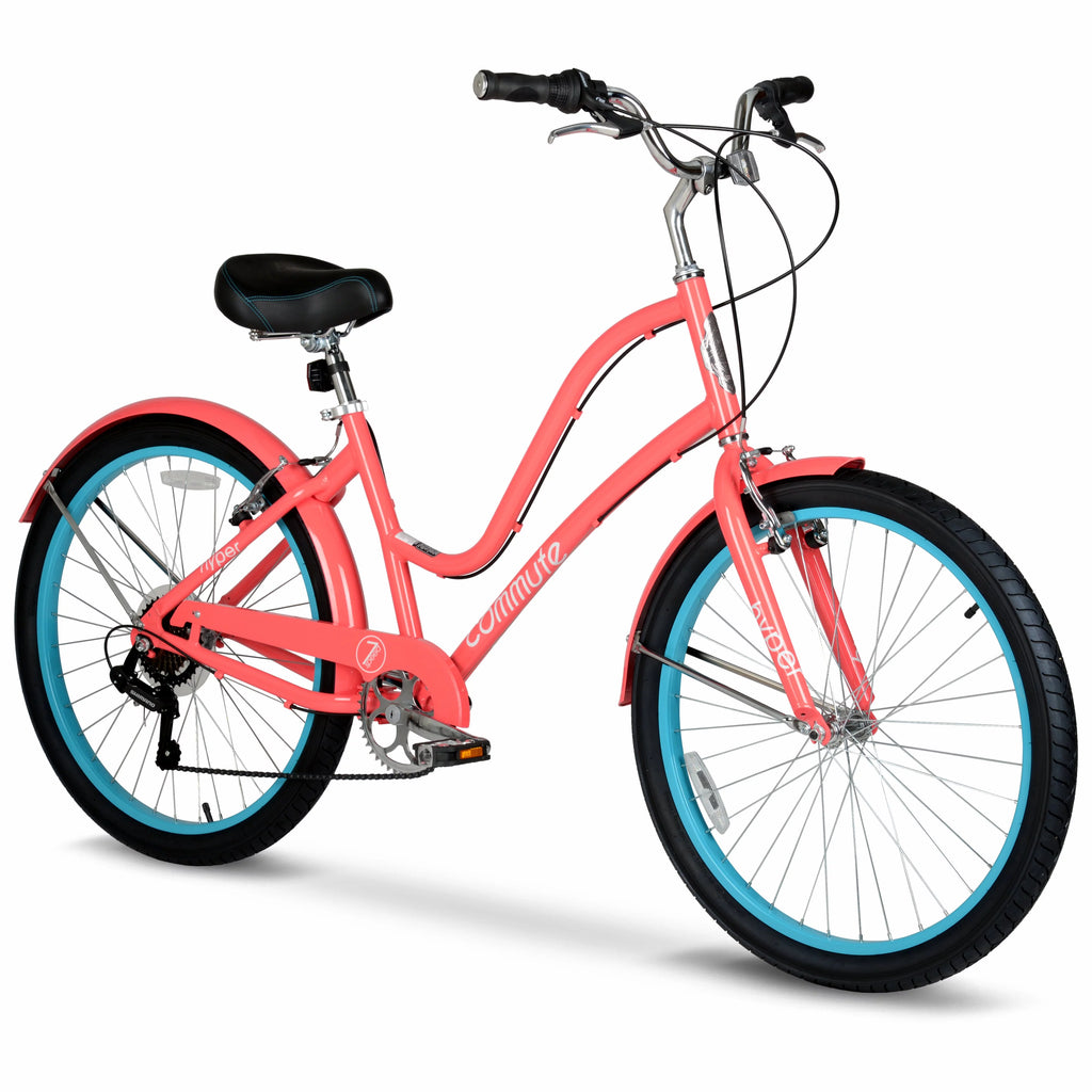 Women's 26 Commuter Bike White J384