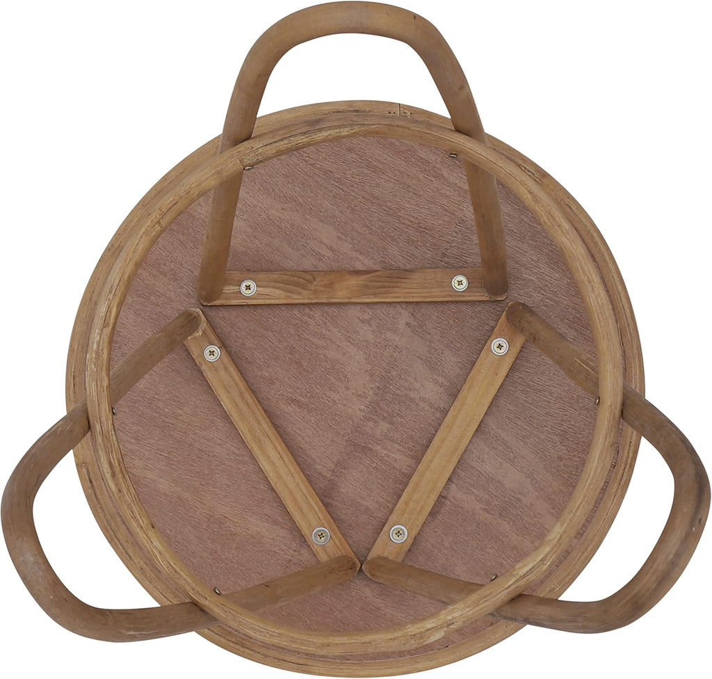 Rattan Tray Top End Table J582