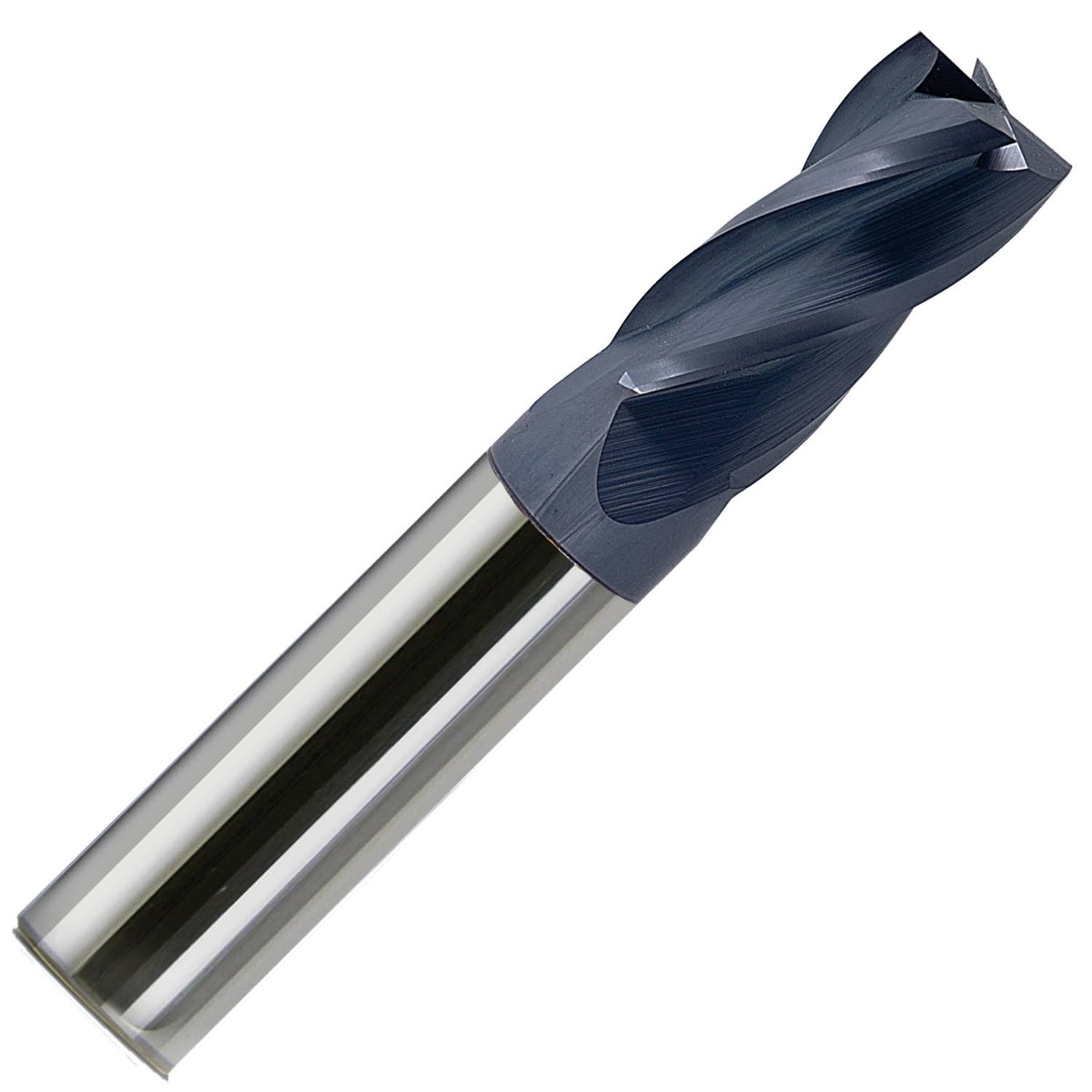 1x22 Diameter 4 Flute AlTiN Coated Carbide Square End Mill T155