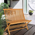 Teak Garden Bench C53508