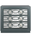 3 Drawer Steel Teal Chest T57936