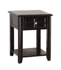Espresso Chairside Table V922