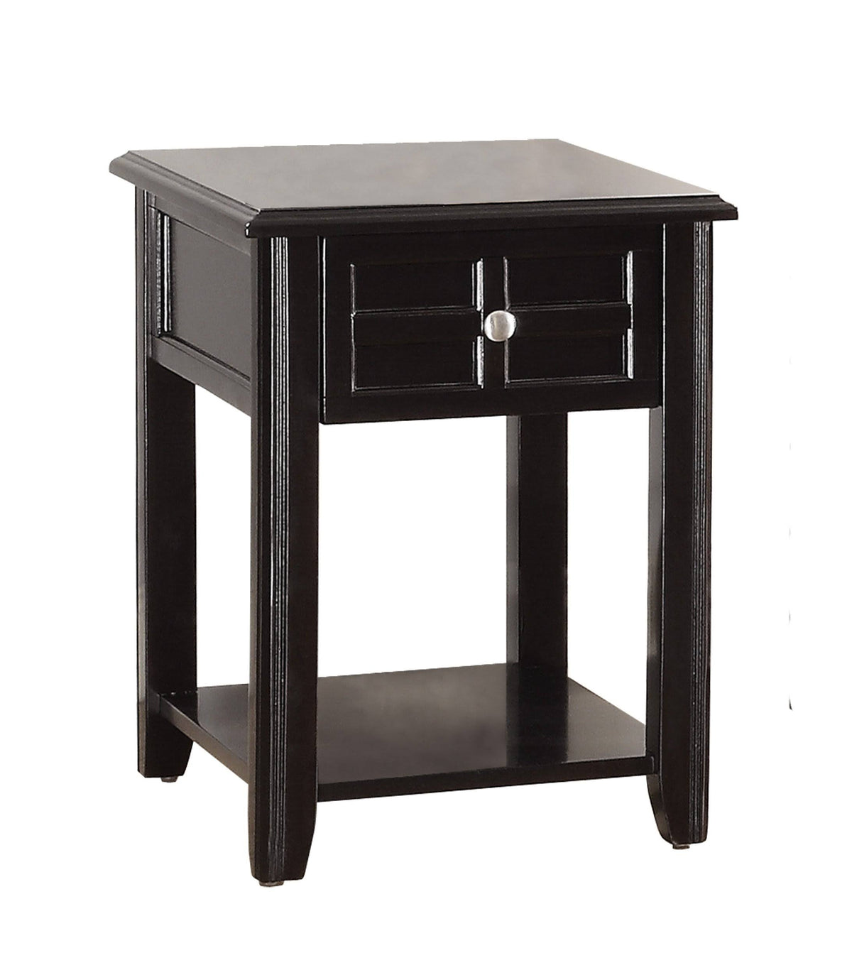 Espresso Chairside Table V922