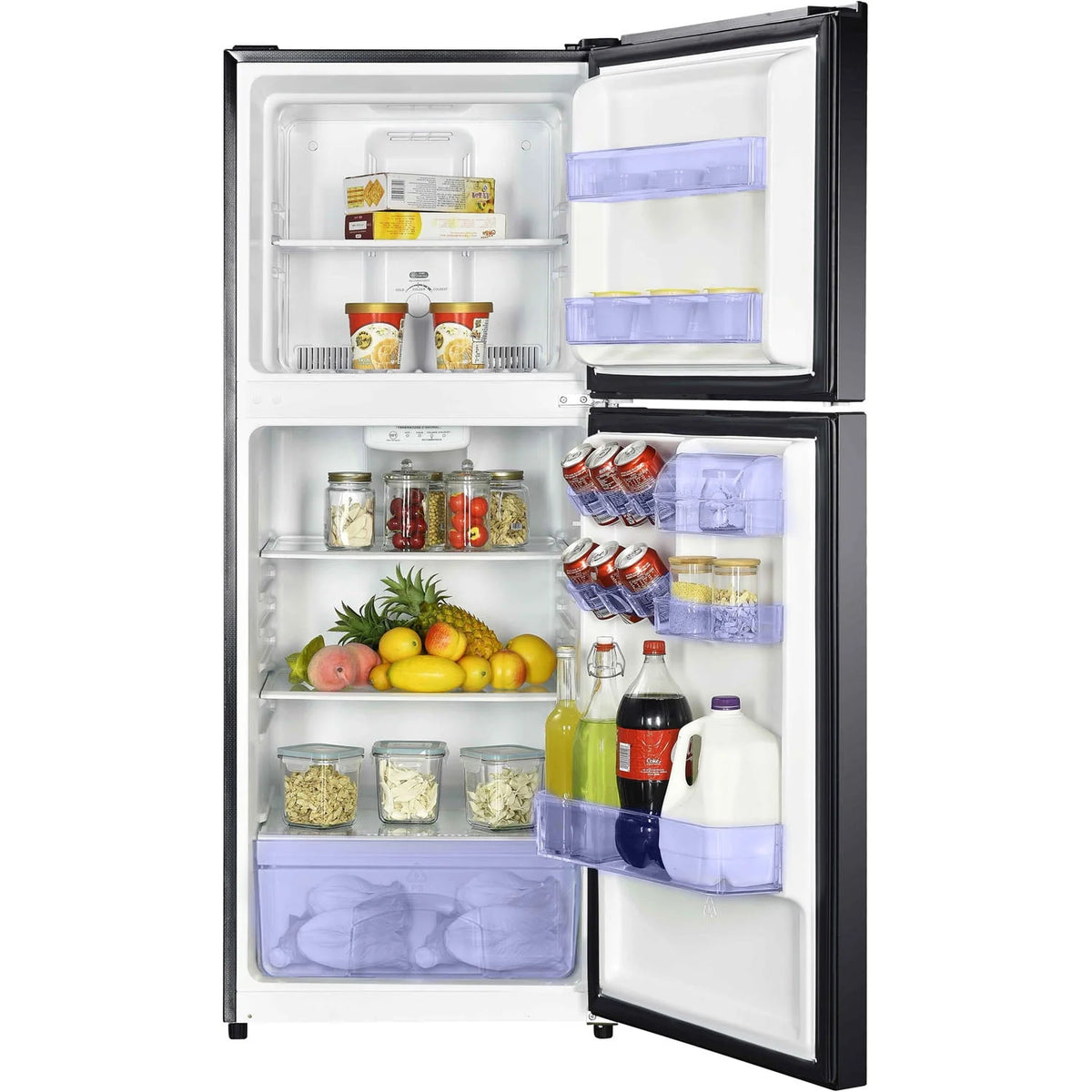10.1-Cu. Ft. Refrigerator with Top-Mount Freezer in Black T2561