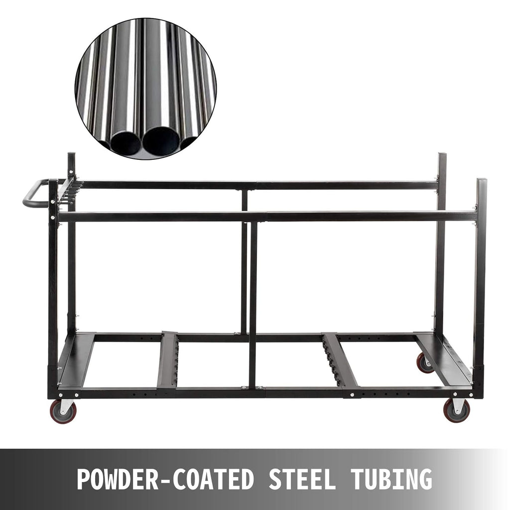 Folding Table Cart with Heavy Duty Steel T787