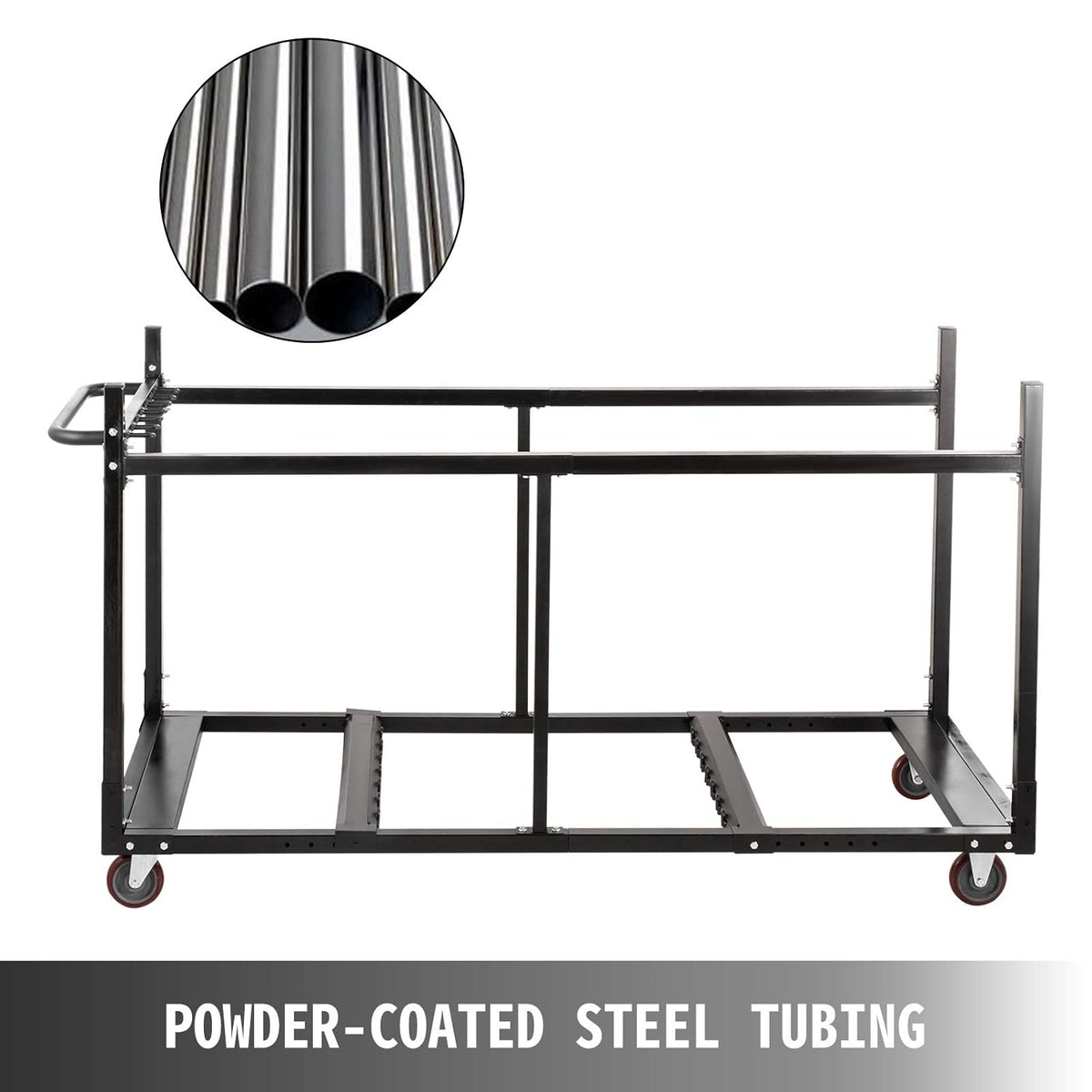 Folding Table Cart with Heavy Duty Steel T787