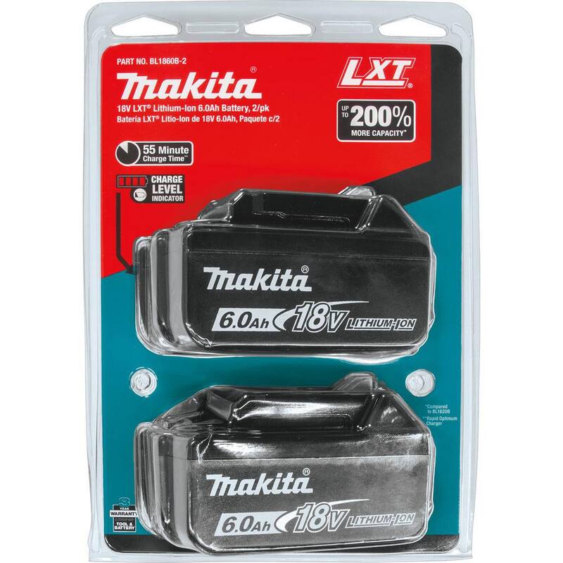 18V Lithium-Ion 6.0 Ah Battery 2-Pack Z798487