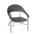Patio Dining Armchair Textured Black Classic Graphite F467