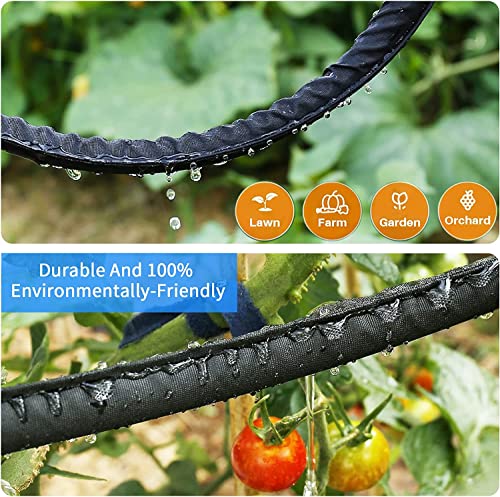 Flat Soaker Hose 100 ft with Stake O3388