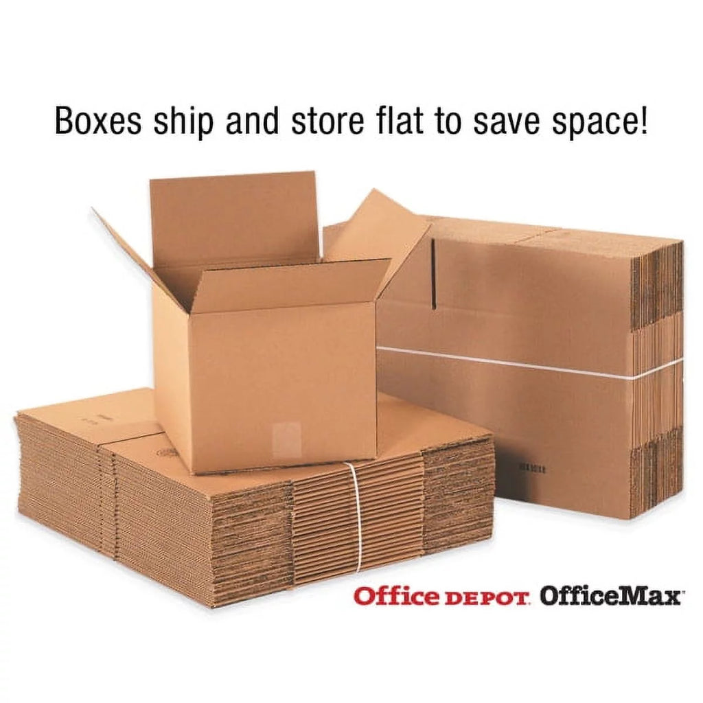 Tall Kraft Boxes, 15" x 15" x 48", Pack Of 10 S993
