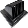 4 Inches Graphite Dryer Vent Hood with Bird Protection and Check Valve H7484