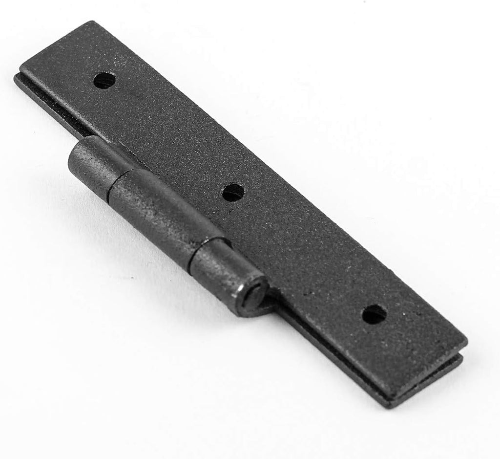 Black 3.5 Height 3/8 Offset Wrought Iron H Hinges Pack Of 10 L313033