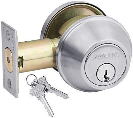 Heavy-Duty Commercial Single Cylinder Hardened Deadbolt Lock R645
