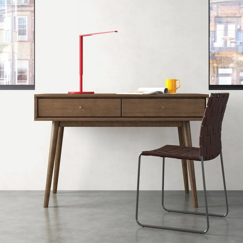 Mid Century Solid Wood Walnut Work Desk P17439