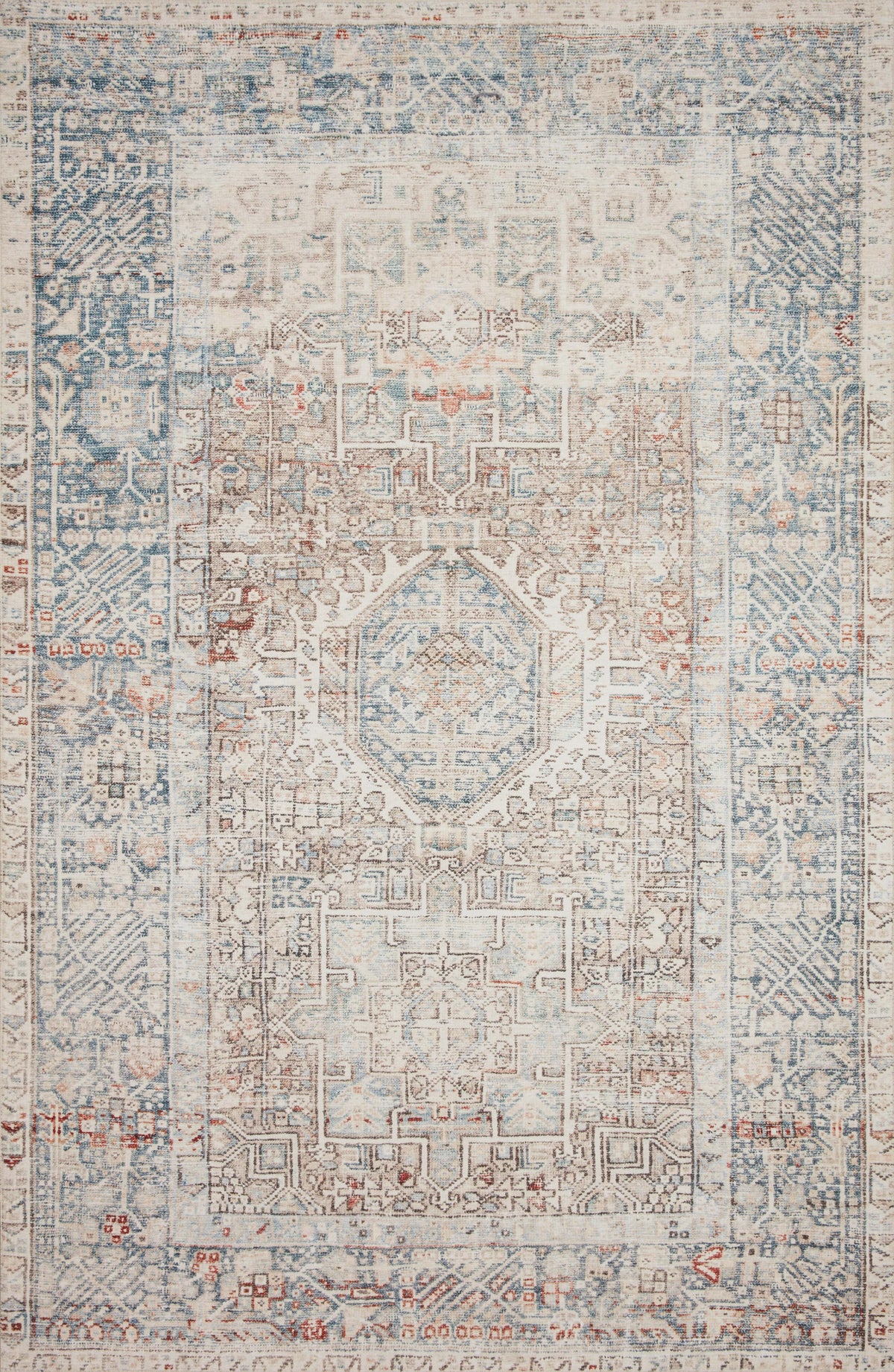 Natural Ocean 2.5' x 7'6 Rug C6004