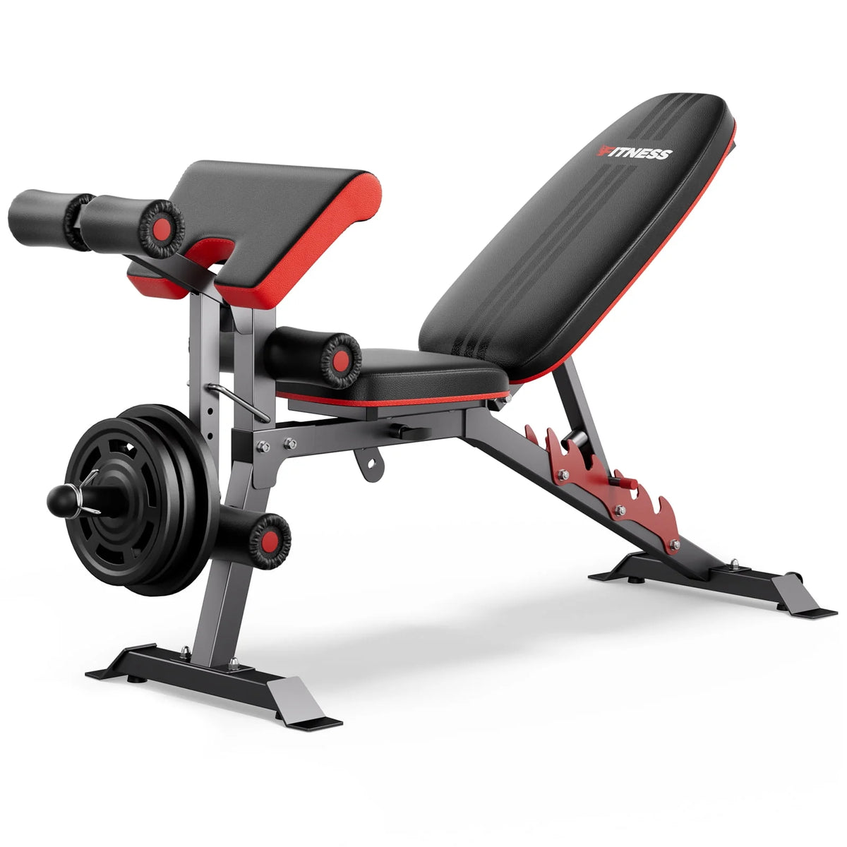 6 Positions Adjustable Foldable Weight Bench O50544