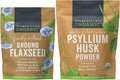 Organic Psyllium Husk Powder and Ground Flaxseed Y8217