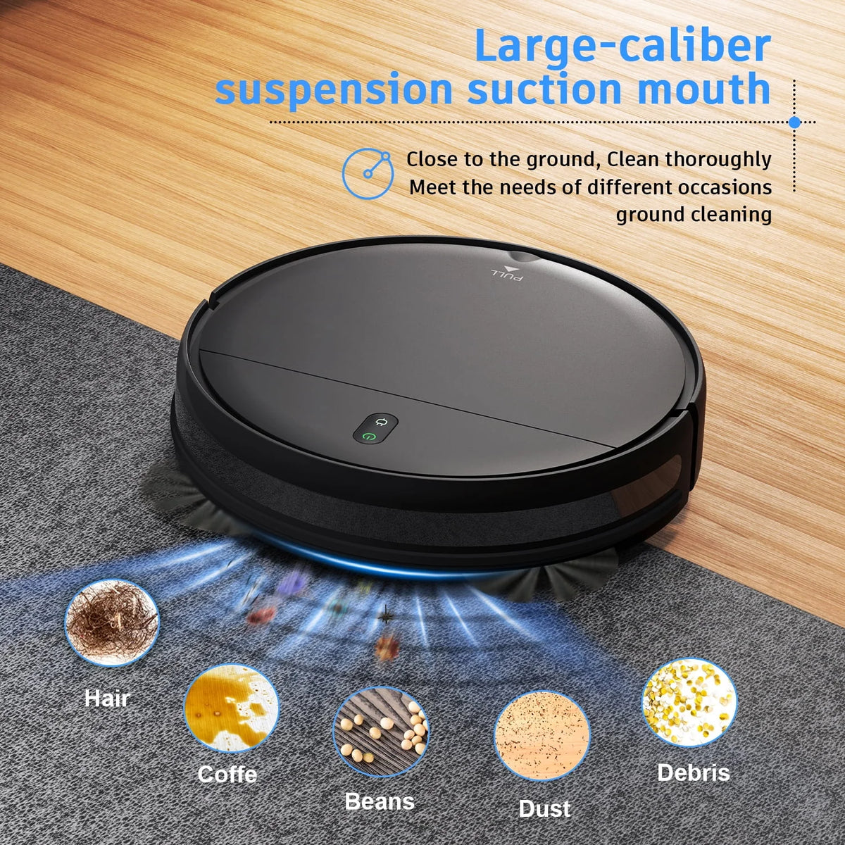 2 in 1 Robot Vacuum and Mop Combo E3529