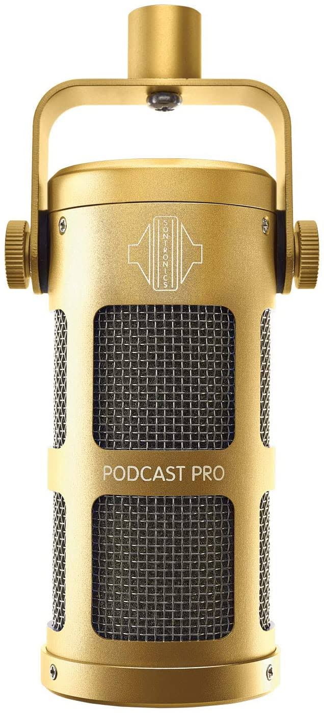 Gold Dynamic Microphone U11957