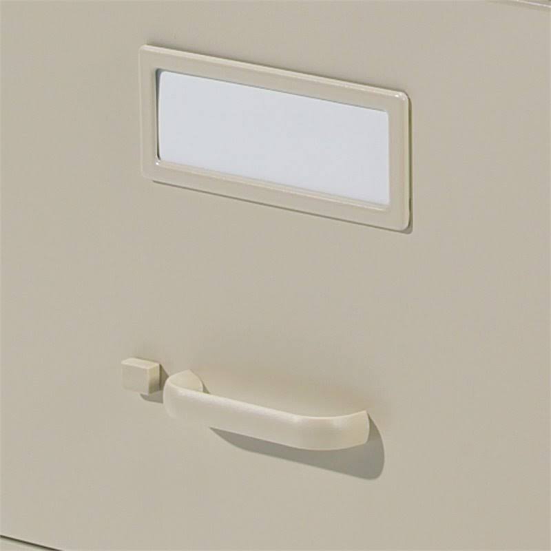 2 Drawer Legal Size Low Profile Metal File Cabinet Black I393968