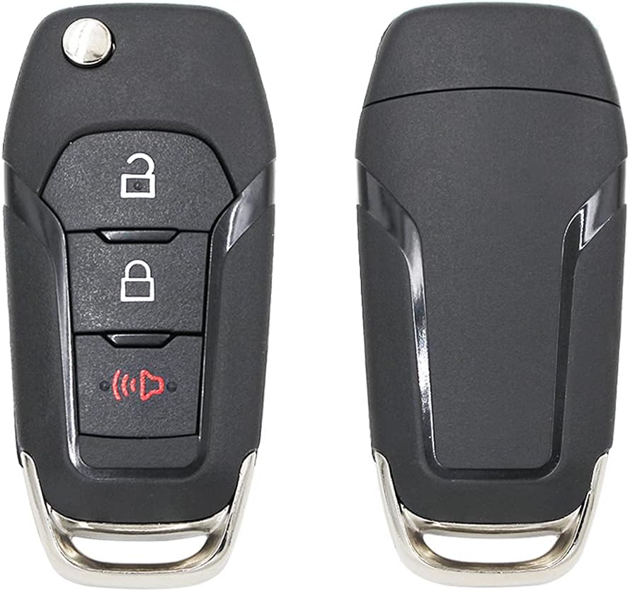 Keyless Entry Car Remote Flip Key Fob 3 Buttons 315Mhz W18716