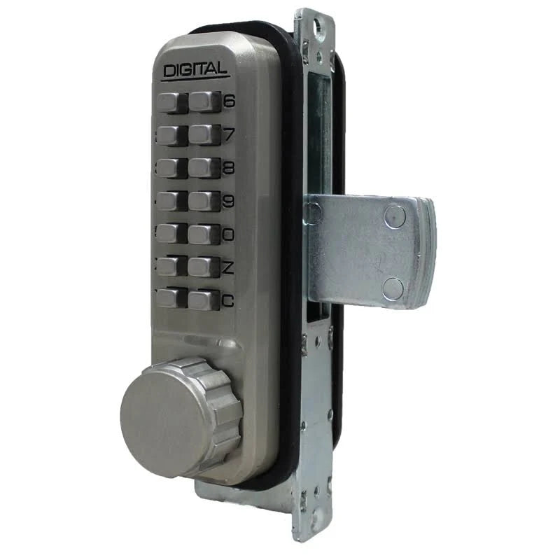 Mechanical Keyless Narrow Stile Deadbolt Satin Nickel W558