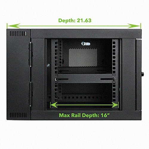 6U Wall-Mount Network Cabinet Enclosure K828296