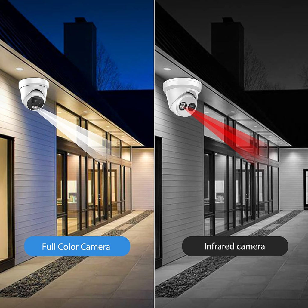 4MP POE IP Camera Built-in Microphone IP67 Waterproof A2489
