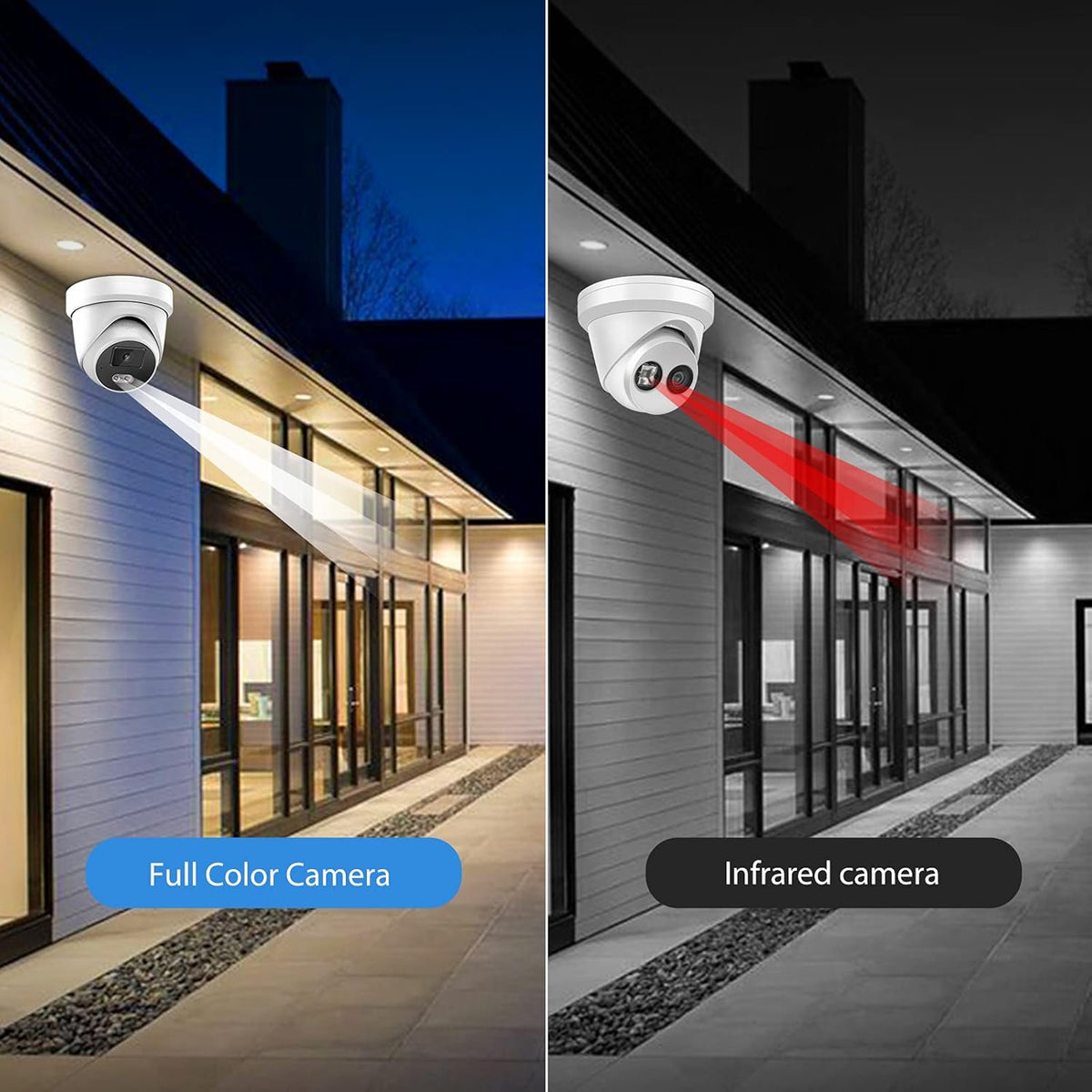 4MP POE IP Camera Built-in Microphone IP67 Waterproof A2489