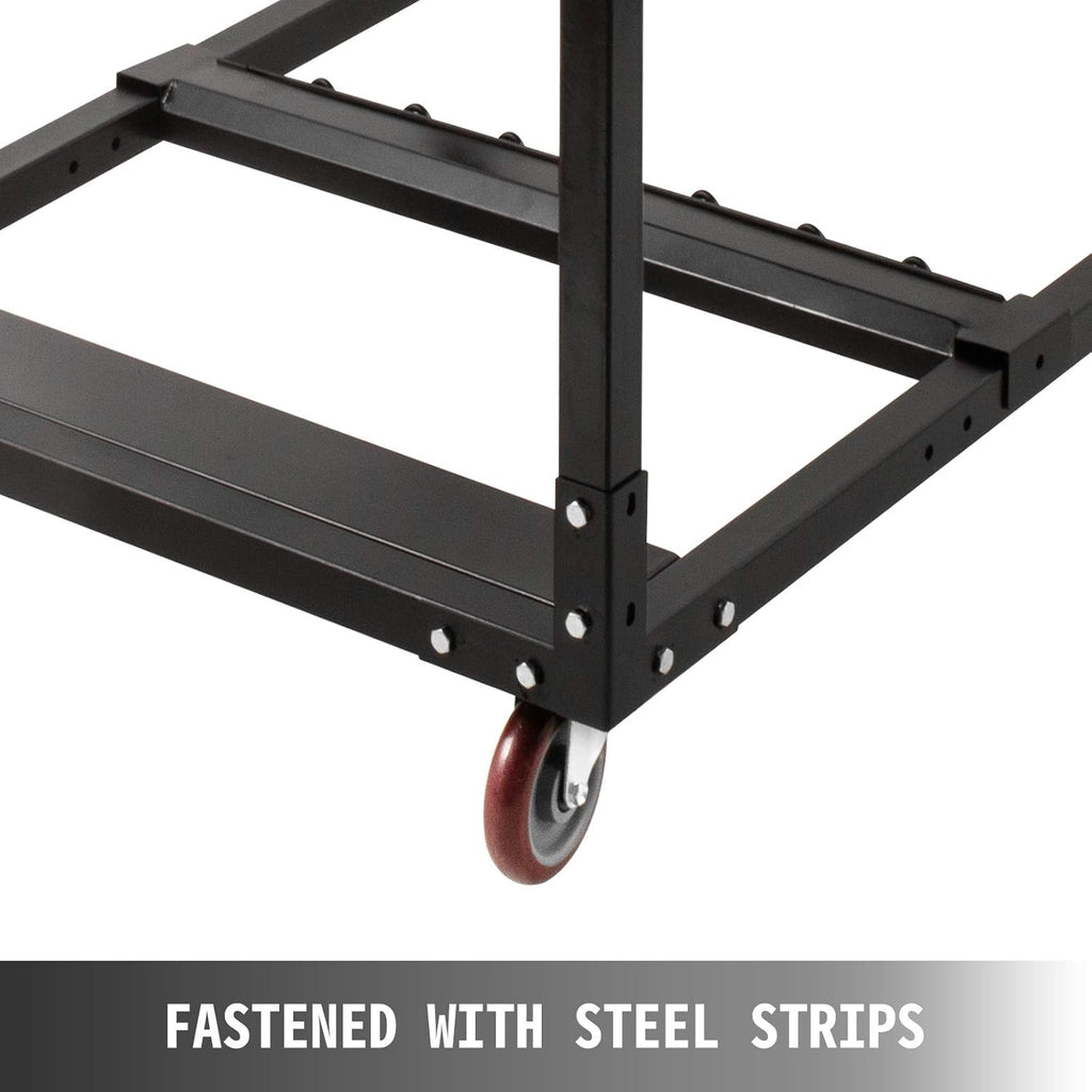 Folding Table Cart with Heavy Duty Steel T787
