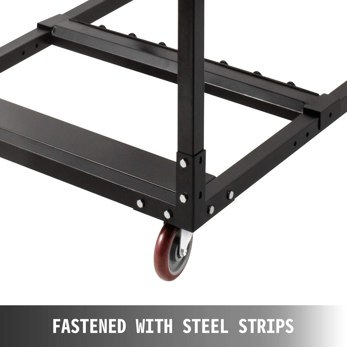 Folding Table Cart with Heavy Duty Steel T787