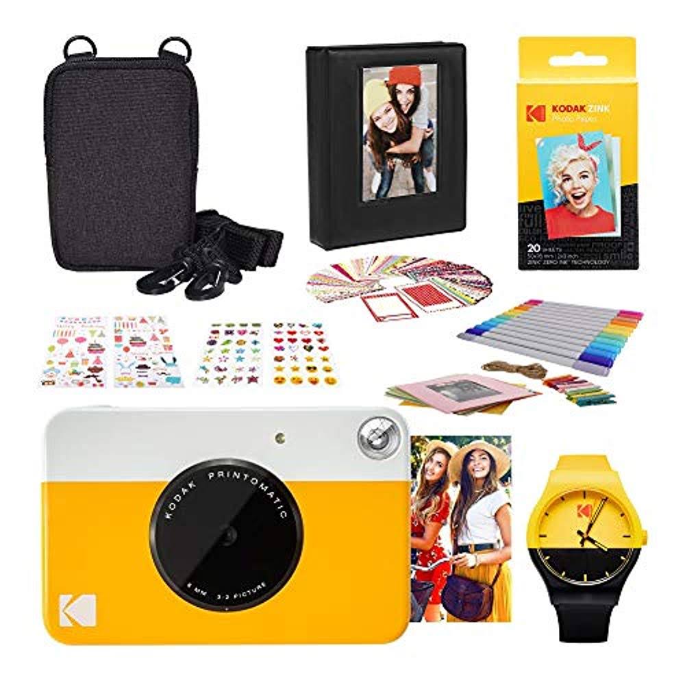 Instant Print Camera Kit Yellow G9043