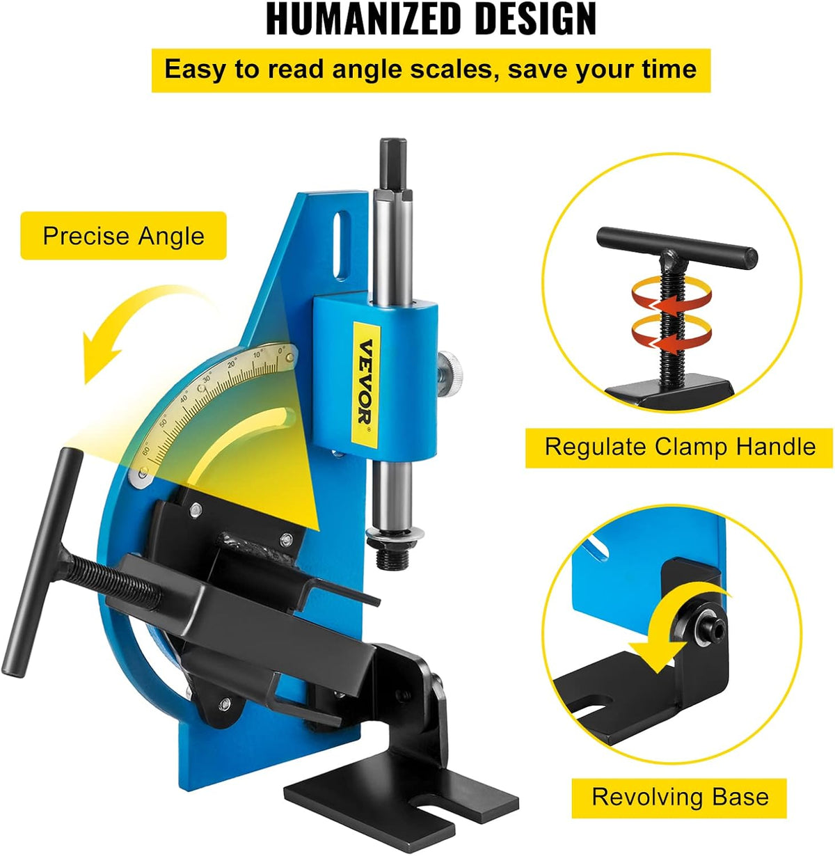 60 Degree Pipe Tubing Notcher with 13 Pc Hole Saw and Case A968