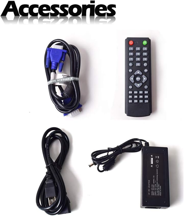 15 inch CCTV Security Monitor with BNC VGA HDMI AV Y285